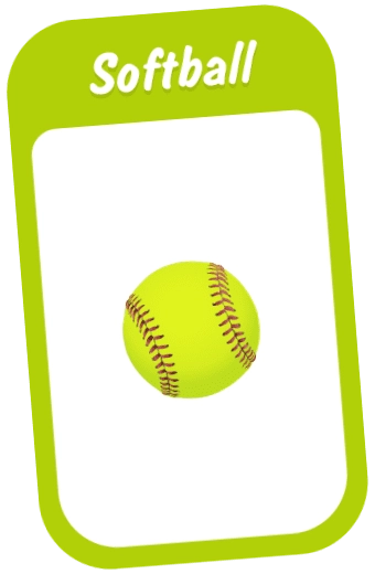 A Softball card
